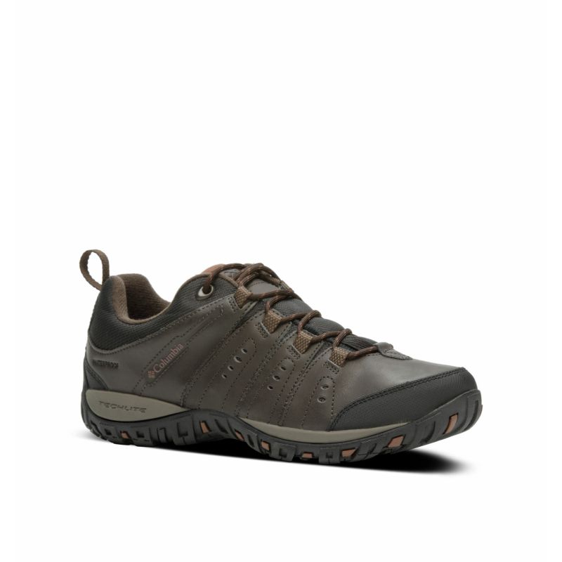 Buty trekkingowe m skie Columbia Woodburn II Waterproof Cordovan
