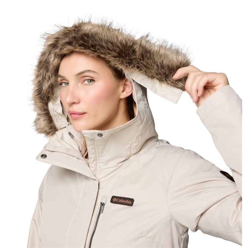 Womens long columbia coat 2025
