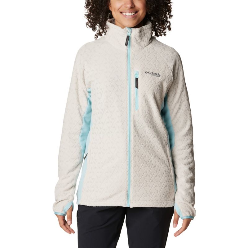 Polar damski Columbia Titan Pass 3.0 Full Zip Fleece Dark Stone