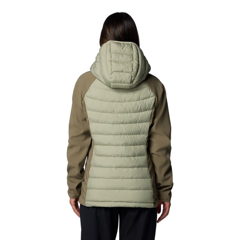 Women's powder lite hooded jacket columbia on sale