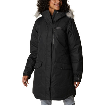 Płaszcz ocieplany damski Columbia Suttle Mountain™ Long Insulated Jacket - Black