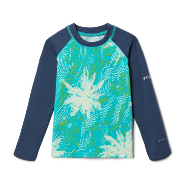 Szybkoschnąca bluza dziecięca Columbia Sandy Shores™ Printed L/S Sunguard