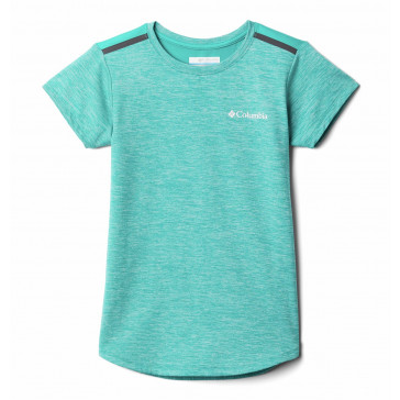 Szybkoschnąca koszulka dziewczęca Columbia z filtrem UV Tech Trek™ S/S Tee