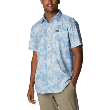 Koszula szybkoschnąca męska Columbia Utilizer™ Printed Woven S/S Shirt