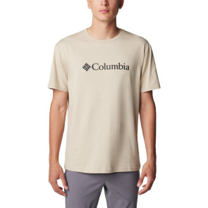 T-shirt bawełniany męski Columbia CSC Basic Logo™ Short Sleeve Shirt - Ancient Fossil