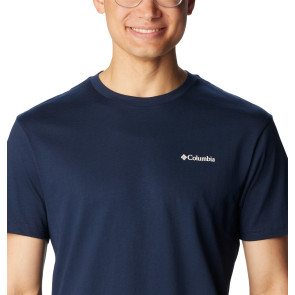 T-shirt bawełniany męski Columbia CSC Basic Logo™ Short Sleeve Shirt - Collegiate Navy
