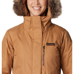Płaszcz ocieplany damski Columbia Suttle Mountain™ Long Insulated Jacket - Camel Brown