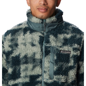 Polar męski Columbia Winter Pass™ Print Fleece Full Zip - Night Wave