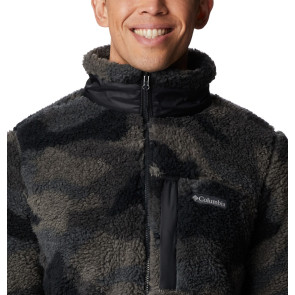 Polar męski Columbia Winter Pass™ Print Fleece Full Zip - Black Mod Camo