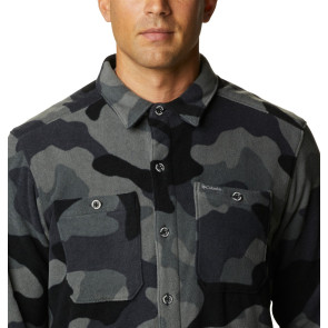Koszula męska Columbia Flare Gun™ Fleece Over Shirt - Black