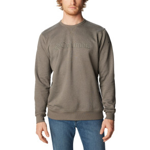Bluza bawełniana męska M Columbia™ Logo Fleece Crew - City Grey