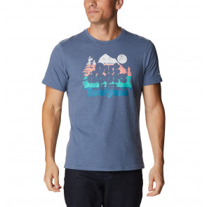 T-shirt męski z bawełną Columbia M Alpine Way™ Graphic Tee