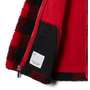 Bluza pluszowa chłopięca Columbia Winter Pass™ Printed Sherpa Full Zip