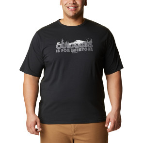 Koszulka szybkoschnąca męska Columbia Men's Sun Trek™ EU S/S Graphic Tee Nadrozmiar