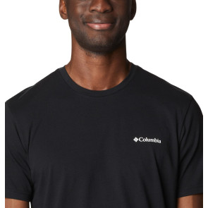 T-shirt bawełniany męski Columbia Rapid Ridge™ Back Graphic Tee II - Black