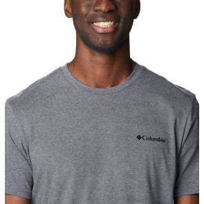 T-shirt bawełniany męski Columbia Rapid Ridge™ Back Graphic Tee II - Columbia Grey