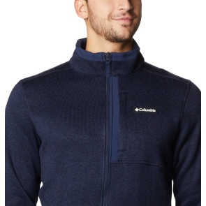 Polar męski Columbia Sweater Weather™ Full Zip - Collegiate Navy