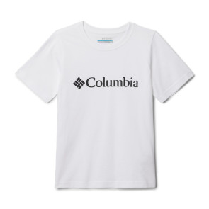 Koszulka bawełniana chłopięca Columbia Basin Ridge™ S/S Graphic Tee - White