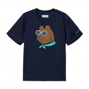 T-shirt szybkoschnący chłopięcy Grizzly Ridge™ S/S Graphic Shirt