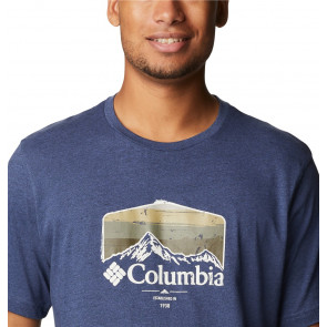 T-shirt z bawełną męski Columbia Thistletown Hills™ Graphic S/S Shirt