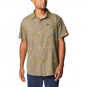 Koszula szybkoschnąca męska Columbia Utilizer™ Printed Woven S/S Shirt