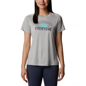 T-shirt szybkoschnący damski Columbia W Zero Rules™ Graphic Crew