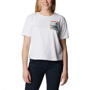 Koszulka z bawełną damska Columbia Alpine Way™ Pocket Tee II