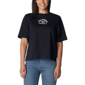 Koszulka bawełniana damska Columbia North Cascades™ Relaxed Tee - Black