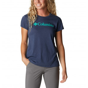 Koszulka z bawełną damska Columbia Trek™ S/S Graphic Tee 