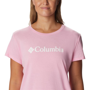Koszulka z bawełną damska Columbia Trek™ S/S Graphic Tee 