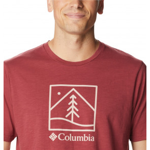 T-shirt bawełniany męski Columbia M Break It Down™ S/S Tee