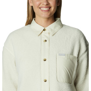Koszula polarowa damska Columbia West Bend™ Shirt Jacket - Chalk
