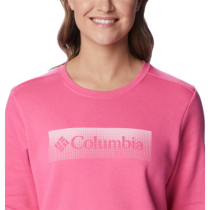 Bluza z bawełną damska Columbia Logo™ II Crew