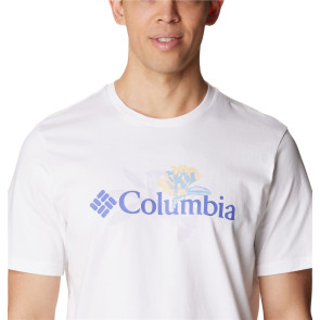 T-shirt bawełniany męski Columbia Explorers Canypon™ Logo S/S Tee 