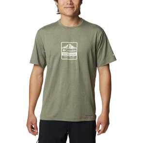 Koszulka szybkoschnąca męska Columbia Tech Trail™ Front Graphic S/S Tee