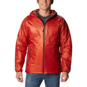 Kurtka ocieplana męska Columbia Arch Rock™ Double Wall Elite™ Hooded Jacket - Warp Red