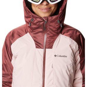 Kurtka narciarska z membraną damska Columbia Sweet Shredder™ II Insulated Jacket - Dusty Pink