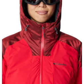 Kurtka narciarska z membraną damska Columbia Sweet Shredder™ II Insulated Jacket - Red Lily