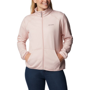 Polar szybkoschnący damski Columbia Col Hike Tech Fleece Full Zip - Dusty Pink