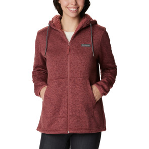 Polar damski Columbia Sweater Weather™ Sherpa Full Zip - Beetroot